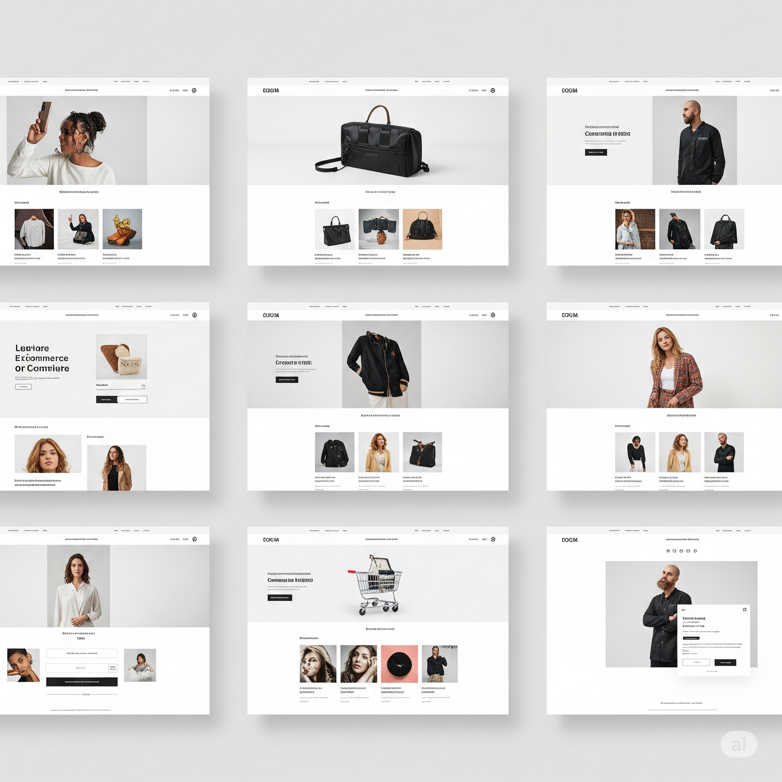 Ecommerce website design