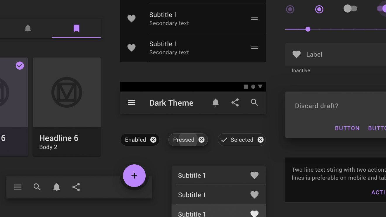 Dark Mode Design